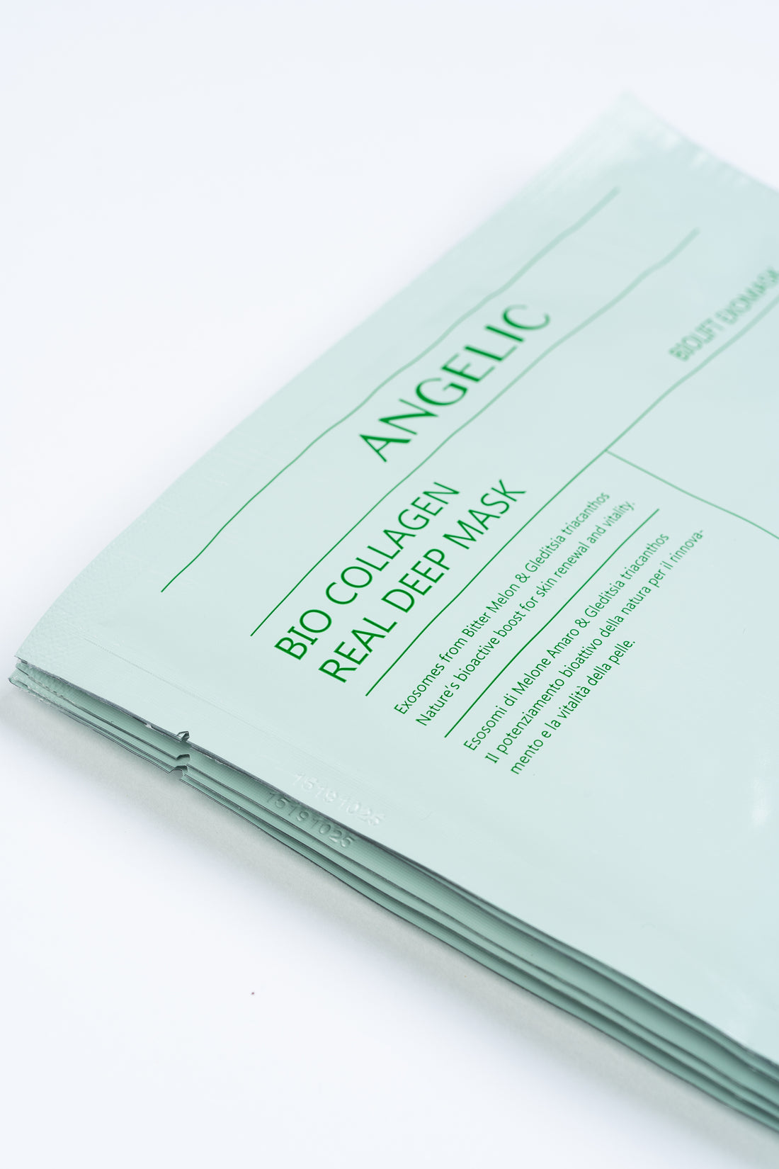 BIO COLLAGEN EXOMask <br> Esosomi di melone amaro e Gleditsia triacanthos